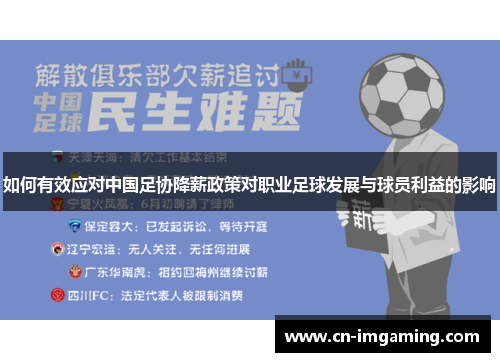 如何有效应对中国足协降薪政策对职业足球发展与球员利益的影响