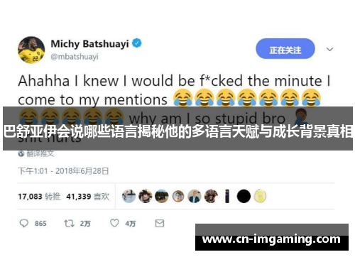 巴舒亚伊会说哪些语言揭秘他的多语言天赋与成长背景真相